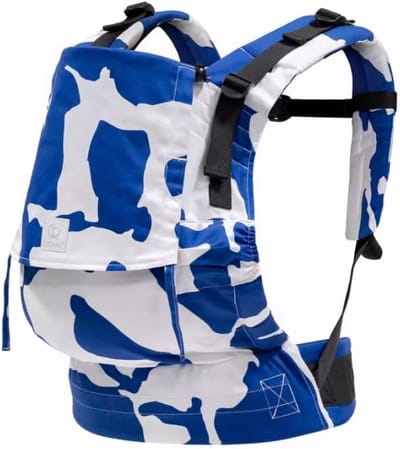 Ergonomische Baby Draagzak Flexibel - Vanaf 1 Maand/4 kg tot 20 kg - Blauw