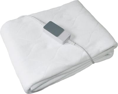 Elektrische Onderdeken - Warmte deken - Ontspannen slapen - Bespaar verwarmingskosten - 150 x 80 cm - Wit