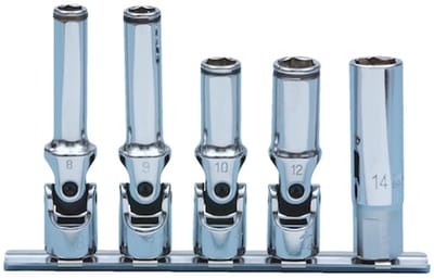 Wurth - Set gloeibougie- + bougiedopsleutels 3/8 inch 5-delig - Set gloeibougie- + bougiedopsleutels 3/8 inch 5-delig x 1 st Inhoud SW Sleutelwijdte 10 mm