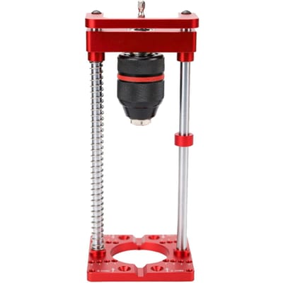 Support de perceuse électrique à main Support de fixation de perceuse d'établi portable Localisateur de trou de charnière 35 mm pour