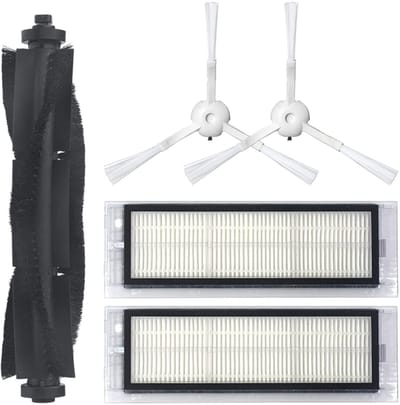 Dailygoods- Stofzuigeraccessoires Set 1 - Roller Borstel - Zijborstels - HEPA Filters - Reinigingsdoeken - 22 Soorten - Stofzuigeronderdelen