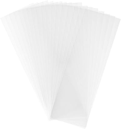 500-stuks transparante plastic zakjes 8-x-25-cm levensmiddelen feesttassen - PandaHall