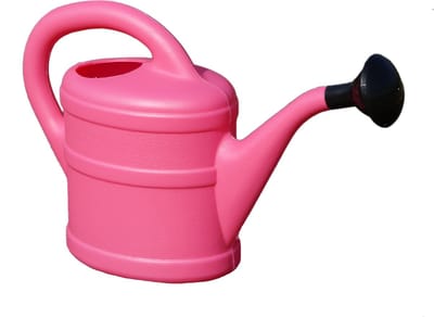 Geli Gieter met broeskop - roze - kunststof - 1 liter - 27 x 9 x 17 cm