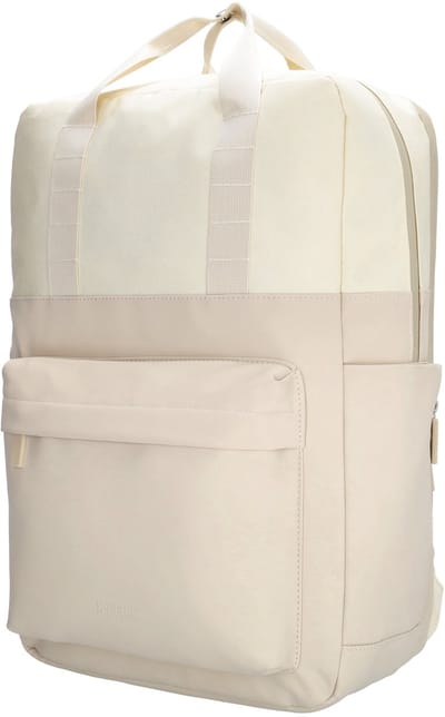 Beagles Bando Rugzak 17,3 inch - Rugtas - Laptopvak - Werktas - Schooltas - Crème