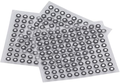 Dailygoods- 3D Scan Marker - 300 Stuks - 3 Vellen - Sterke Hechting - Herbruikbaar - Waterdicht - Reflecterende Punt - Markeerpunten