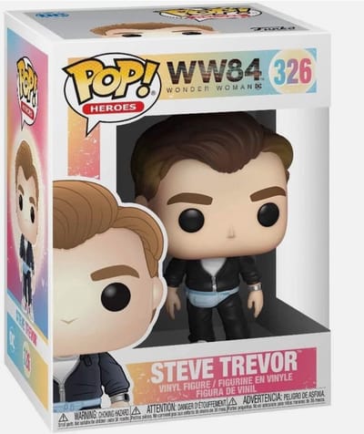 Funko Pop! Dc: Wonder Woman 1984 - Steve Trevor 9 Cm Vinyl
