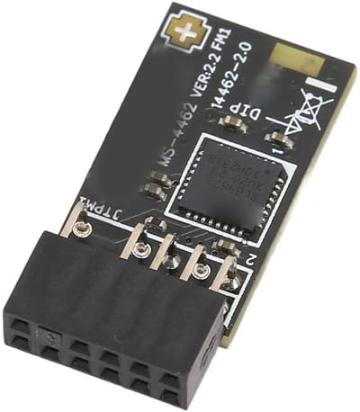 Allecto - TPM2.0-modulecoderingsbeveiliging - Coderingssleutel - Bescherming tegen ongeoorloofde toegang - Compact formaat - Beveiliging voor je pc...