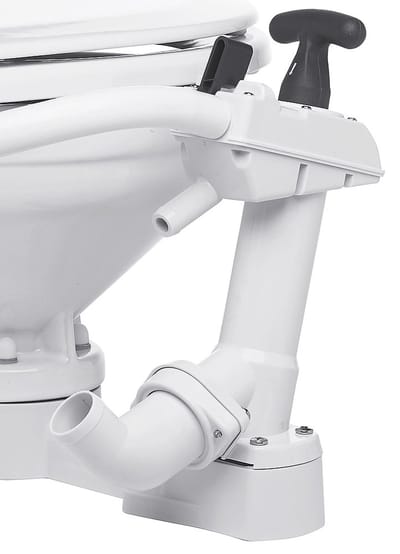 Handmatige toiletvervangingspompset