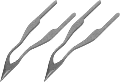 Houtbrand Set - Pyrografie Tools - Creatief Hobbyen - Snelle Verwisseling - 2 Stuks - Grijs