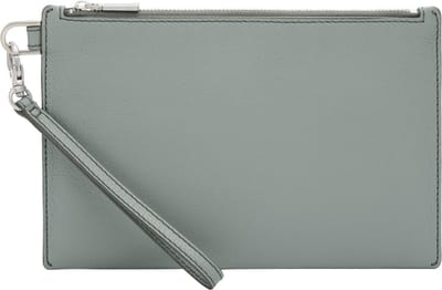 FOSSIL Polstas Utensil zak Wristlet Smokey Blue Blauwgrijs