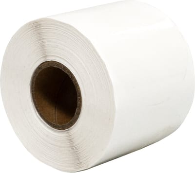 500 Etiketten Rond Transparant 50 mm op Rol - Sluitzegel - Markeringspunten - Blanco ronde stickers - DULA