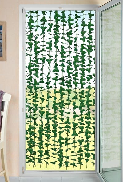 Deur gordijn, kunstmatige planten BLADEREN, 90 x 190 cm