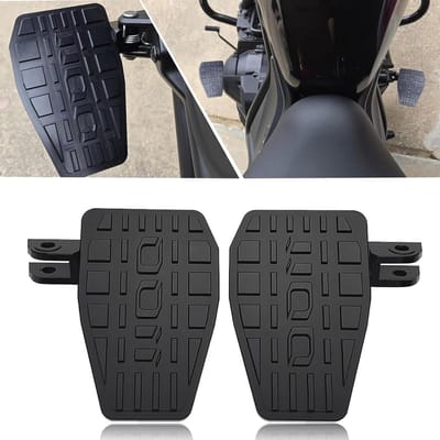Motorfiets brede voetsteunen REBEL 1100, piloten voorvoetsteunen aluminium voetsteunen verbrede voetsteunen, steunpedalen geschikt voor Rebel 1100 CMX 1100 CMX-1100 accessoires 2021-2025