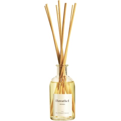 L'Olfactif, Respirez Oxygène, Bâtonnets Parfumés, Diffuseur d'Arômes par Capillarité, 100 ml