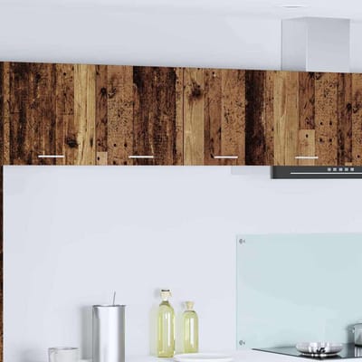 vidaXL - Hangkast - Oudhout - 80 - x - 31 - x - 40 - cm - Bewerkt - hout