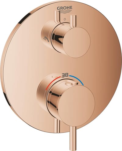 GROHE Atrio opbouwdeel voor inbouw douchemengkraan - brons (warm sunset)