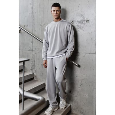 Heren Oversized Sweatshirt en Broeken Set
