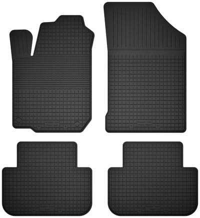 Wielganizator BasicProtect - Autovloermatten - Toyota Yaris III Hybrid - 1,5 cm Rand - 2013-2017