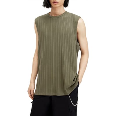 AllSaints Madison Sl Crew Valley Green Maat: M | Tanktops Outlet | Heren | Groen