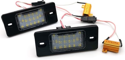 XEOD LED Kentekenverlichting - Kenteken verlichting - LED Kenteken verlichting Geschikt voor Golf 4 - 5 & Passat variant - Canbus - 2 stuks 6000K