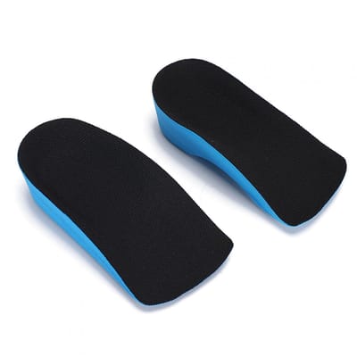 Dailygoods- Schoenzolen Verhoogd - PU - 1 Paar - Onzichtbaar - Comfortabel - Hoogte 2-4 cm - Verhoogd Voetkussen - Inlegzolen