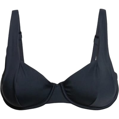 Roxy Side Beach Classics Underwire Bikinitop Zwart L Vrouw