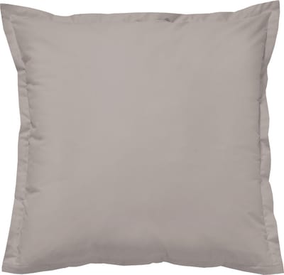 Cinderella Sundays Kussensloop - Set van 2 Kussenslopen - 100% Katoen-Satijn - Met Rits - 80x80 cm - Taupe
