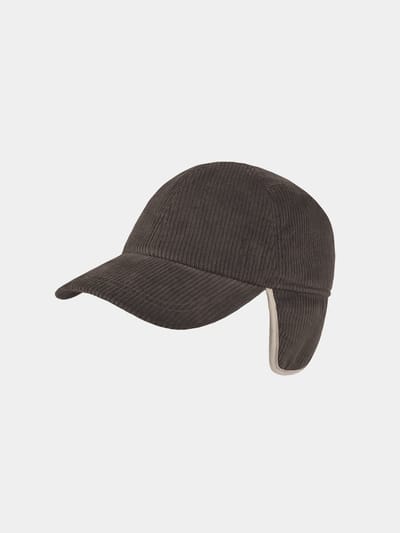 Hatland Dream Baseball Cap met Oorflappen - Heren Petten - Brown