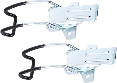 2 Stuks RVS Sluiting Hinge voor Industriële Stofzuiger met Snelle en Eenvoudige Bevestiging, Perfect voor Deuren en Kasten