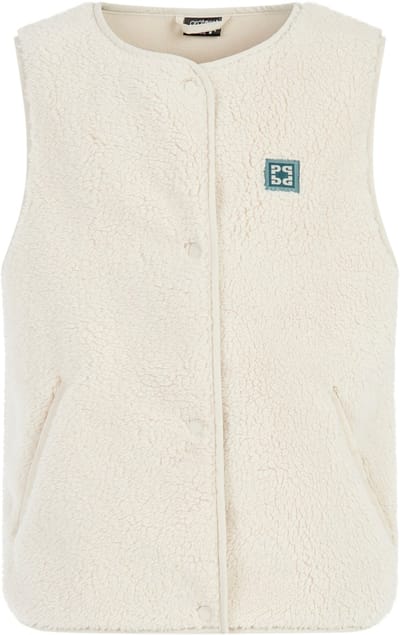 Protest Prtalanza - Bodywarmer Meisjes - High-pile teddy fleece - Knoopsluiting