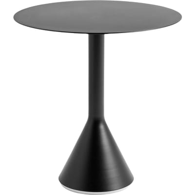 HAY Palissade Cone Tafel rond - Ø70_H74cm cm - antraciet