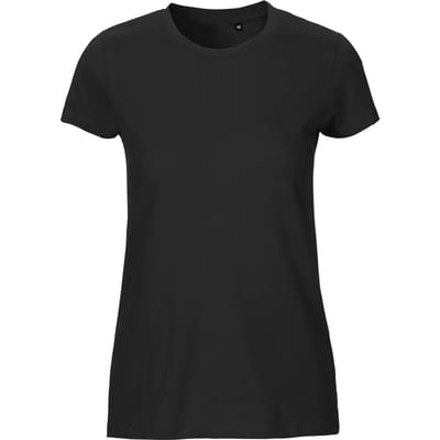 Neutral Tiger Cotton Ladies T-Shirt NET81001 - Black - XS