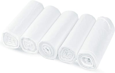 Vuilniszakken - Afvalzakken - Huishoudelijk Gebruik - Lichtgewicht - 250 Stuks - Transparant