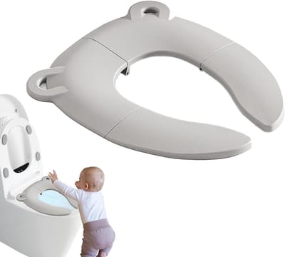Kinder toiletbril - Potje opzetstuk - Zindelijkheidstraining - Antislip diervorm - 185 x 155 cm - Meerkleurig
