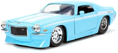 Chevrolet Camaro 1971 Blue / White Jada