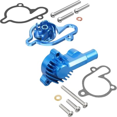 Motorfiets Waterpomp Kit - Koeler Protector - Motor Koeling Optimaliseren - Grotere Waaierschoepen - 10-15 Graden Lager - Goud