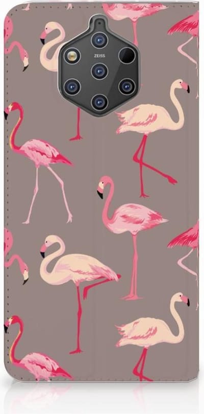 Nokia 9 PureView Hoesje maken Flamingo