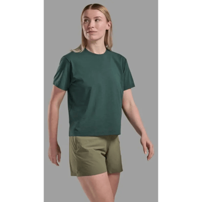 Montane Alhena Merinoblend T Shirt Dames (Maat - L, Kleur - Deep Forest)