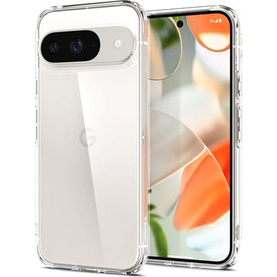 Spigen Ultra Hybrid Hoesje Geschikt voor Google Pixel 9 / 9 Pro - Back Cover met Air Cushion - Transparant