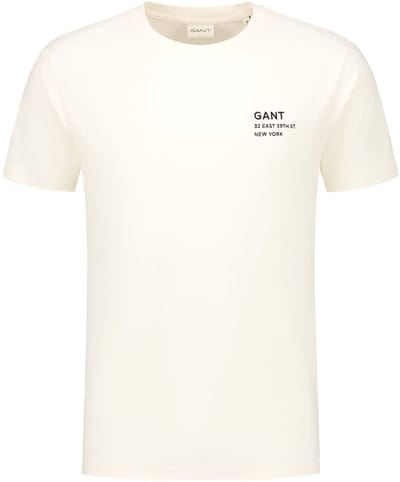Gant Small Graphic SS Shirt Heren - Maat L