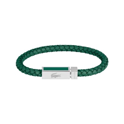 Lacoste - 2040449 - Armband - Heren - groen - 19cm - CLASSIC