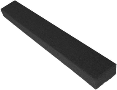 Bed spleetvuller - Matras opvulling - Comfortabel slapen - Op maat gemaakt - 200x20x10cm - Zwart