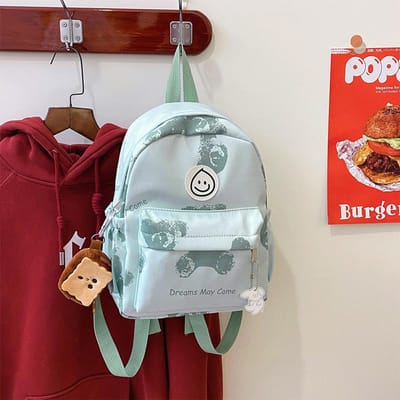 Schattige Meisjesrugzak Kleine Studentenrugzak Lichtgewicht Mama Tas Rugzak Kleine Schooltas Vrouwelijk
