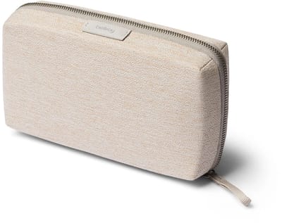 Bellroy Tech Kit Accessoires Tas – Milieuvriendelijk van Gerecyclede Materialen – Praktisch en Modern Ontwerp – Bevat Gerecyclede Bronnen zoals PET-Flessen en Visnetten - Wit