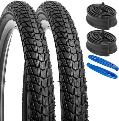 Opvouwbare 20-inch Fietsbanden 20x1.75 met Binnenbanden - Compatibel voor Fiets