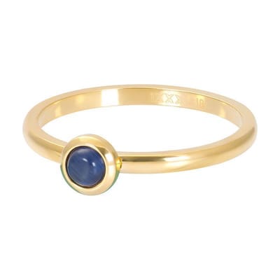 Sale Natural stone navy blue - iXXXi - Vulring 2 mm 18 / Gold