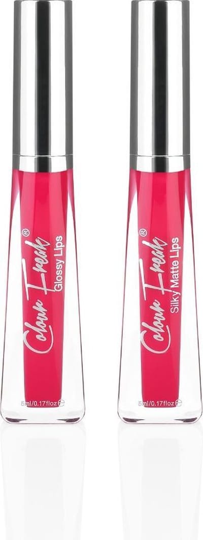 Colour Freak Cosmetics Doll Face Winter Lip Duo – Lipgloss & Matte Lipstick – Hydraterend, Niet-Plakkerig & Winterproof – Voor Droge of Gevoelige Lippen