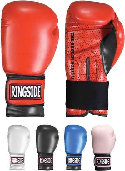 Bokshandschoenen Training - Vechthandschoenen Fitness - Intensieve Workout - Synthetisch Materiaal - 453 gram - Rood