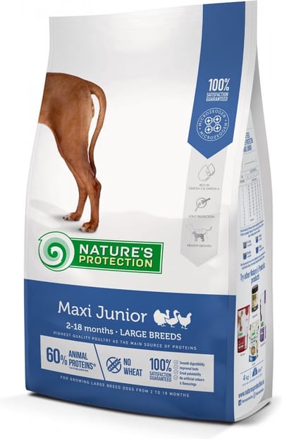 Nature's Protection JUNIOR MAXI KIP 4KG.