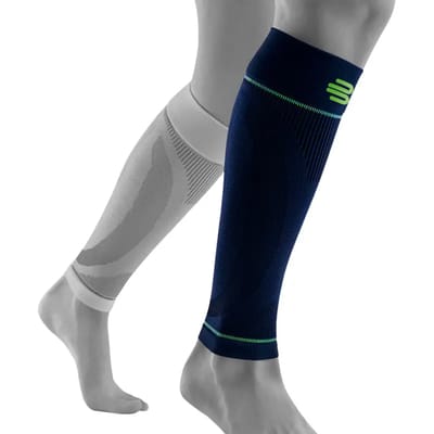 Bauerfeind Sports Compression Lower Leg (long) Sleeve-Blauw